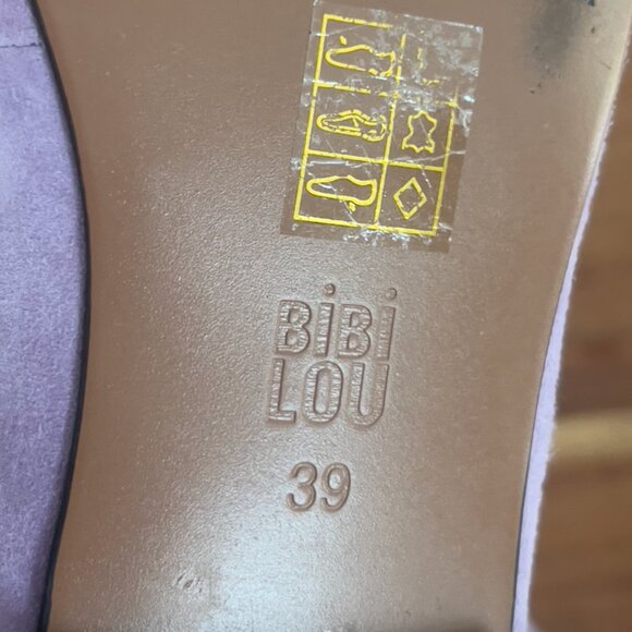 ANTHROPOLOGIE BIBI LOU LEATHER SUEDE LOAFER SIZE 39 - Picture 6 of 6